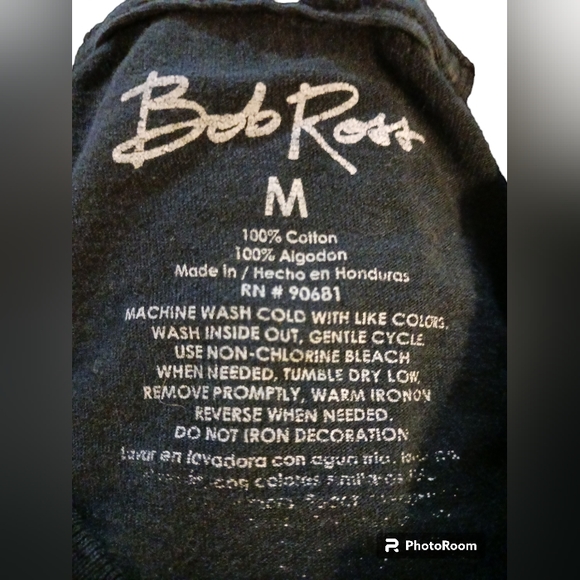 Bob Ross tee.  Mens medium. - Picture 3 of 5